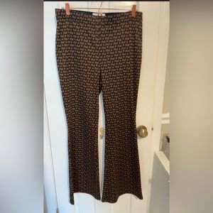 Anthropologie Large Flare Pants